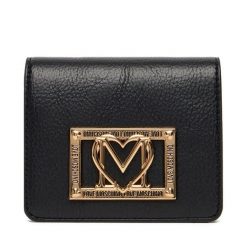 Portfel LOVE MOSCHINO. Czarne portfele Love Moschino, bez wzorów. Za 319.99 zł.