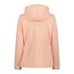 Polar z kapturem dla kobiet CMP. Białe bluzy z polaru CMP, bez wzorów, z polaru, trekkingowe. Za 347.00 zł.