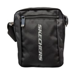 Saszetka na ramię Skechers. Czarne nerki i saszetki Skechers, bez wzorów, bez dodatków. Za 73.99 zł.