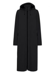 Ilse Jacobsen Płaszcz przeciwdeszczowy w kolorze czarnym rozmiar: 34. Czarne kurtki przeciwdeszczowe Ilse Jacobsen, bez wzorów, bez kaptura, outdoorowe. Za 352.95 zł.