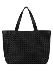 Ilse Jacobsen Shopper bag w kolorze czarnym - 51 x 36 cm rozmiar: onesize. Czarne shopper bag Ilse Jacobsen, bez wzorów, z materiału, na ramię, bez dodatków. Za 173.99 zł.