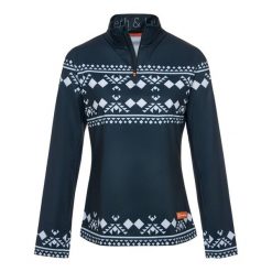 Bluza narciarska Damska Gareth & Lucas The One Hundred and Thirteen. Białe bluzy bez kaptura GARETH & LUCAS, na zimę, bez wzorów, z elastanu, bez kaptura, narciarskie. Za 229.99 zł.