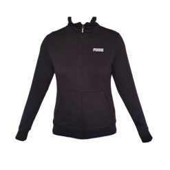 Bluza dresowa damska Puma ESS TR. Czarne bluzy Puma, m, bez wzorów, z dresówki, bez kaptura. Za 124.99 zł.