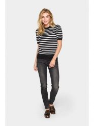 SAINT TROPEZ Sweter w kolorze czarnym rozmiar: S. Czarne swetry Saint Tropez, s, bez wzorów, bez ramiączek. Za 104.99 zł.