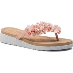 Klapki JENNY FAIRY WSLS58-02. Czerwone klapki Jenny Fairy, bez wzorów, ze skóry ekologicznej, bez obcasa, bez zapięcia. Za 59.99 zł.