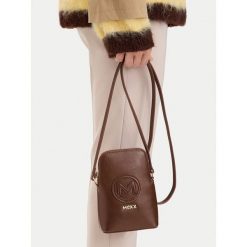 Torebka MEXX. Brązowe listonoszki Mexx, bez wzorów, bez dodatków. Za 119.99 zł.