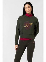 Super.natural Bluza "Rocket" w kolorze antracytowym rozmiar: XL. Czarne bluzy super.natural, xl, bez wzorów, z wełny, bez ramiączek, bez kaptura. Za 260.99 zł.