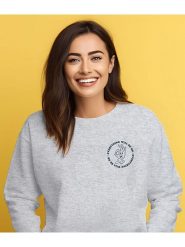 WOOOP Bluza "Everything will be ok" w kolorze szarym rozmiar: XL. Szare bluzy Wooop, xl, bez wzorów, z bawełny, bez ramiączek, bez kaptura. Za 112.83 zł.