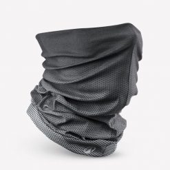 Komin turystyczny Quechua Hike 100. Czarne szaliki i kominy FORCLAZ, bez wzorów, z materiału. Za 22.95 zł.