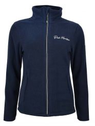 Peak Mountain Kurtka polarowa "Aspadon" w kolorze granatowym rozmiar: XL. Niebieskie kurtki Peak Mountain, xl, bez wzorów, z polaru, bez kaptura. Za 126.99 zł.