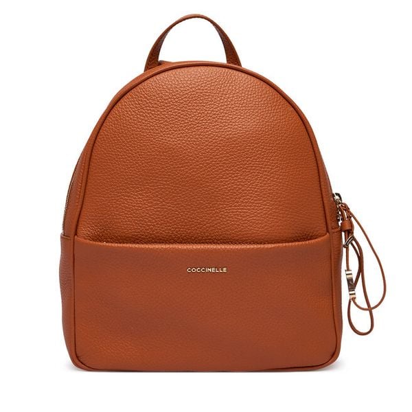 Plecak Coccinelle. Brązowe plecaki Coccinelle, bez wzorów, bez dodatków. Za 1,289.00 zł.