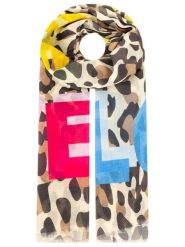 Zwillingsherz Szal "LOVE" w kolorze beżowym ze wzorem - 180 x 96 cm rozmiar: onesize. Brązowe szaliki i kominy Zwillingsherz, bez wzorów, z materiału. Za 105.38 zł.