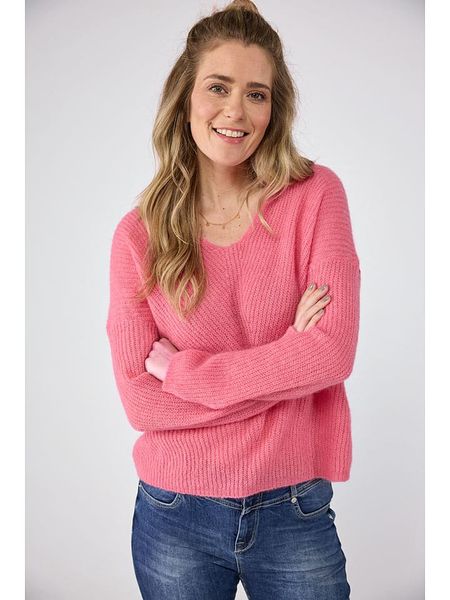 LIEBLINGSSTÜCK Sweter "Aliena" w kolorze jasnoróżowym rozmiar: 42. Różowe swetry LIEBLINGSSTÜCK, bez wzorów, z wełny, bez ramiączek. Za 218.57 zł.