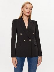 Liu Jo Marynarka CF3138 T2527 Czarny Regular Fit. Czarne marynarki i żakiety Liu Jo, bez wzorów, z syntetyku, bez ramiączek. Za 1,999.00 zł.