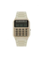Casio Zegarek Vintage CA-53WB-8BEF Écru. Cyfrowe zegarki Casio. Za 219.99 zł.