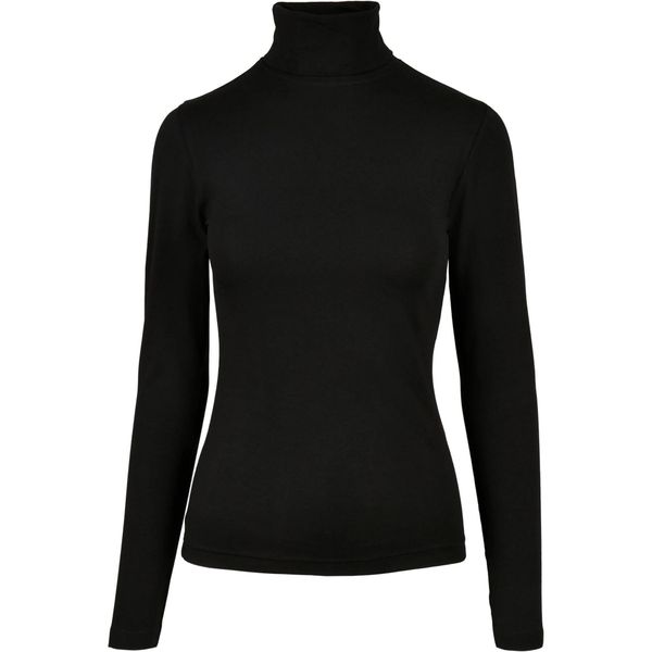 Bluzka Z Długim Rękawem Dla Pań I Panów Basic Turtle Neck. Czarne bluzki Urban Classics, xl, bez wzorów, sportowe, bez kołnierzyka, bez ramiączek. Za 96.99 zł.