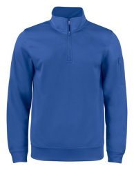 Clique Basic Active Half Zip bluza unisex z półzamkiem – Royal Blue. Niebieskie bluzy CLIQUE, s, bez wzorów, z włókna, bez ramiączek, bez kaptura. Za 172.49 zł.