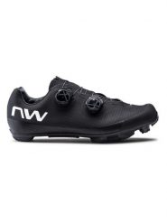 Buty rowerowe mtb gravel NORTHWAVE Extreme XCM 4 czarny. Czarne buty trekkingowe Northwave, z nylonu, bez zapięcia. Za 849.99 zł.