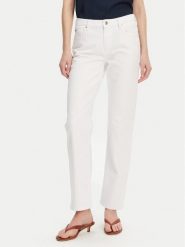 Tommy Hilfiger Jeansy Classic WW0WW45923 Biały Straight Fit. Białe jeansy Tommy Hilfiger, bez wzorów, z bawełny. Za 299.99 zł.