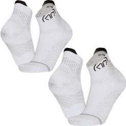 Skarpety do biegania dla doroslych Sidas Run Anatomic Ankle zestaw 2 par. Białe skarpetki SIDAS, bez wzorów, z elastanu. Za 149.00 zł.