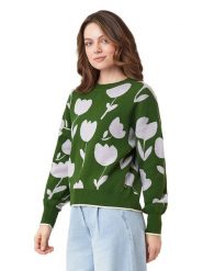 Scotch & Soda Sweter w kolorze jasnoszaro-zielonym rozmiar: M. Zielone swetry Scotch & Soda, m, bez wzorów, z bawełny, bez ramiączek. Za 179.64 zł.