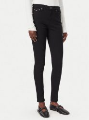 Tommy Jeans Jeansy Nora DW0DW23203 Czarny Skinny Fit. Czarne jeansy Tommy Jeans, bez wzorów, z bawełny. Za 409.99 zł.