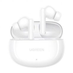 Słuchawki dokanałowe TWS UGREEN WS205 HiTune Hybrid ANC (białe). Białe słuchawki douszne UGREEN. Za 80.00 zł.