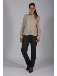 Maul Sport Bluzka funkcyjna "Hochalm" w kolorze beżowym rozmiar: 46. Brązowe t-shirty sportowe Maul Sport, bez wzorów, z materiału, bez ramiączek, outdoorowe. Za 170.03 zł.