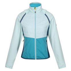 Damska Kurtka Hybrydowa Steren II. Niebieskie kurtki przejściowe sportowe Regatta, na zimę, m, bez wzorów, z materiału, bez kaptura, trekkingowe. Za 139.99 zł.