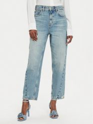 ONLY Jeansy Robyn 15333533 Niebieski Straight Fit. Niebieskie jeansy ONLY, bez wzorów, z bawełny. Za 129.99 zł.