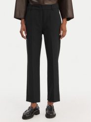 Weekend Max Mara Spodnie materiałowe Rana 2615131021 Czarny Slim Fit. Czarne spodnie materiałowe Weekend Max Mara, bez wzorów, z materiału. Za 739.99 zł.