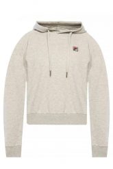 Damska bluza Fila Women Floresha Hoody 687272-B13. Szare bluzy z kapturem Fila, s, bez wzorów, z bawełny, z kapturem, na fitness i siłownię. Za 183.44 zł.