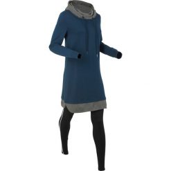 Długa bluza dresowa z legginsami bonprix ciemnoniebiesko-czarny. Bluzy marki INOVIK. Za 129.99 zł.
