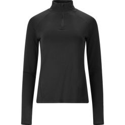 Bluza z długim rękawem Athlecia Grina. Czarne bluzy bez kaptura Athlecia, bez wzorów, bez kaptura, do biegania. Za 182.00 zł.