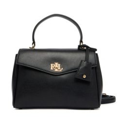 Torebka LAUREN RALPH LAUREN. Czarne torebki klasyczne Lauren Ralph Lauren, bez wzorów, klasyczne, bez dodatków. Za 1,799.00 zł.