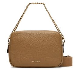 Torebka MICHAEL Michael Kors. Brązowe listonoszki MICHAEL Michael Kors, bez wzorów, bez dodatków. Za 699.99 zł.
