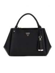 Guess Torebka w kolorze czarnym - 29 x 21 x 12 cm rozmiar: onesize. Czarne torebki klasyczne Guess, z aplikacjami, z materiału, przez ramię, bez dodatków. Za 549.06 zł.