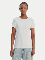 BOSS T-Shirt C_Elove_4 50559077 Niebieski Slim Fit. Niebieskie t-shirty Boss, s, bez wzorów, z bawełny, bez kołnierzyka, bez ramiączek. Za 229.99 zł.