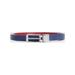 Parfois - Pasek. Niebieskie paski Parfois, bez wzorów, z materiału. Za 39.90 zł.