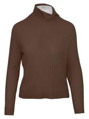 Malo Optimum Sweter w kolorze brązowym rozmiar: S. Brązowe swetry Malo Optimum, s, bez wzorów, z kaszmiru, bez ramiączek. Za 295.99 zł.