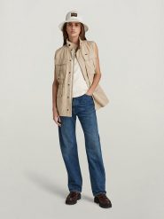 G-Star Dżinsy - Comfort fit - w kolorze granatowym rozmiar: W30/L32. Niebieskie jeansy G-Star, l, z aplikacjami, retro, z podwyższonym stanem. Za 250.94 zł.
