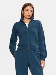 Guess Bluza V2YQ17 K7UW2 Niebieski Regular Fit. Niebieskie bluzy Guess, s, z aplikacjami, z wiskozy, bez kaptura. Za 249.99 zł.