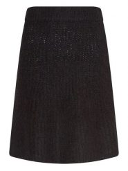 MOSS COPENHAGEN Spódnica dzianinowa "Annalisa" w kolorze czarnym rozmiar: L/XL. Czarne spódnice Moss Copenhagen, na co dzień, l, bez wzorów, z dzianiny, midi, proste. Za 118.84 zł.