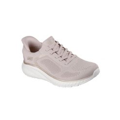 Buty SKECHERS BOBS SQUAD CHAOS Rose. Brązowe buty do biegania Skechers, bez wzorów, z syntetyku, bez zapięcia, do biegania, skechers sport. Za 315.99 zł.