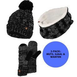 Damski zestaw narciarski zimowy Szalik/Rękawiczki/Czapka. Czerwone czapki zimowe HEAT KEEPER, na zimę, bez wzorów, z poliakrylu. Za 241.04 zł.