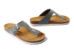 DR. BRINKMANN 700714-71 hellgrun, klapki japonki damskie. Zielone japonki Dr. Brinkmann, bez wzorów. Za 115.43 zł.