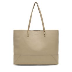 Torebka Jenny Fairy. Brązowe shopper bag Jenny Fairy, bez wzorów, bez dodatków. Za 129.99 zł.