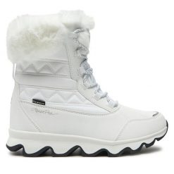 Śniegowce ALPINE PRO. Białe śniegowce Alpine Pro, bez wzorów, bez zapięcia. Za 469.99 zł.