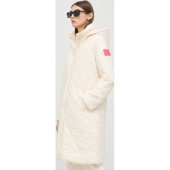 Armani Exchange kurtka 6LYK04.YNVUZ damska kolor beżowy zimowa. Brązowe kurtki Armani Exchange, na zimę, m, bez wzorów, bez kaptura. Za 1,459.90 zł.