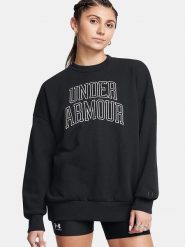 Under Armour Bluza "Icon" w kolorze czarnym rozmiar: M. Czarne bluzy Under Armour, m, bez wzorów, bez kaptura. Za 201.12 zł.